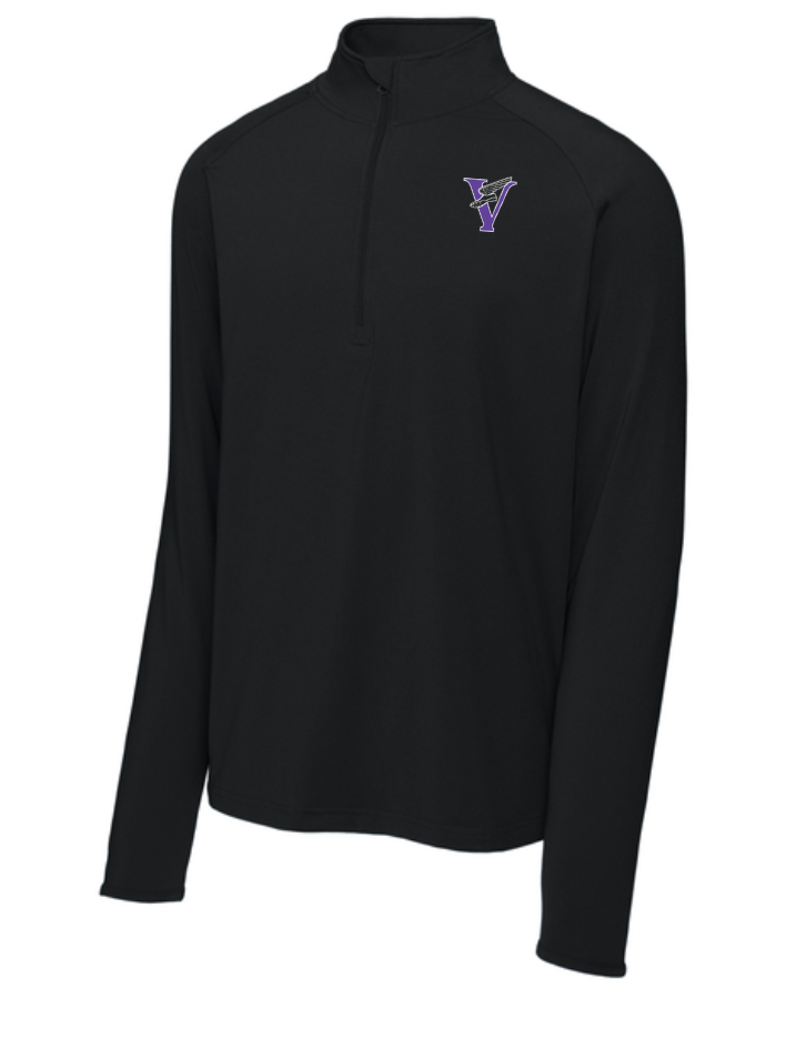 Martha's Vineyard Cross Country - Suéter con cremallera de 1/4 para hombre (ST850)