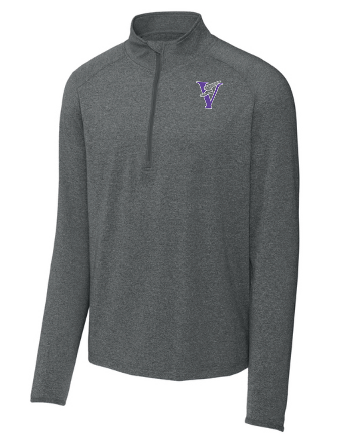 Martha's Vineyard Cross Country - Suéter con cremallera de 1/4 para hombre (ST850)
