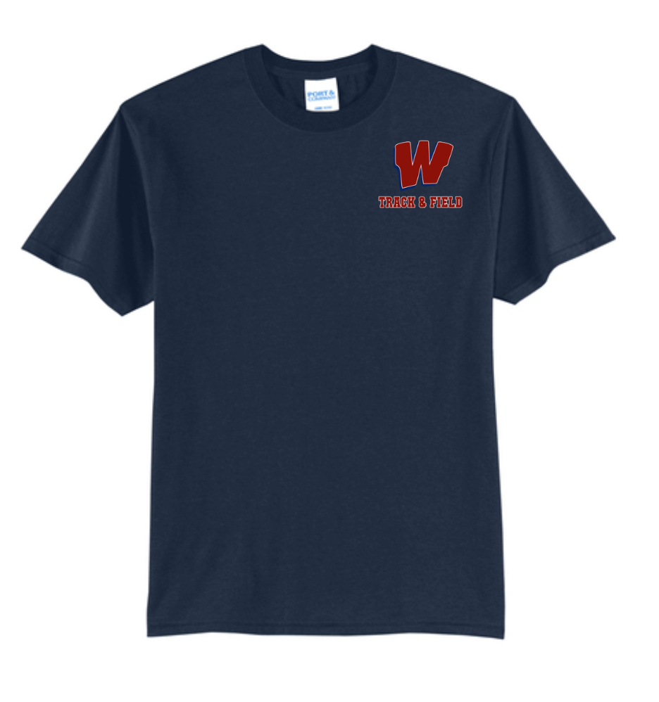 Camiseta de atletismo en pista cubierta Westborough - Core Blend (PC55)