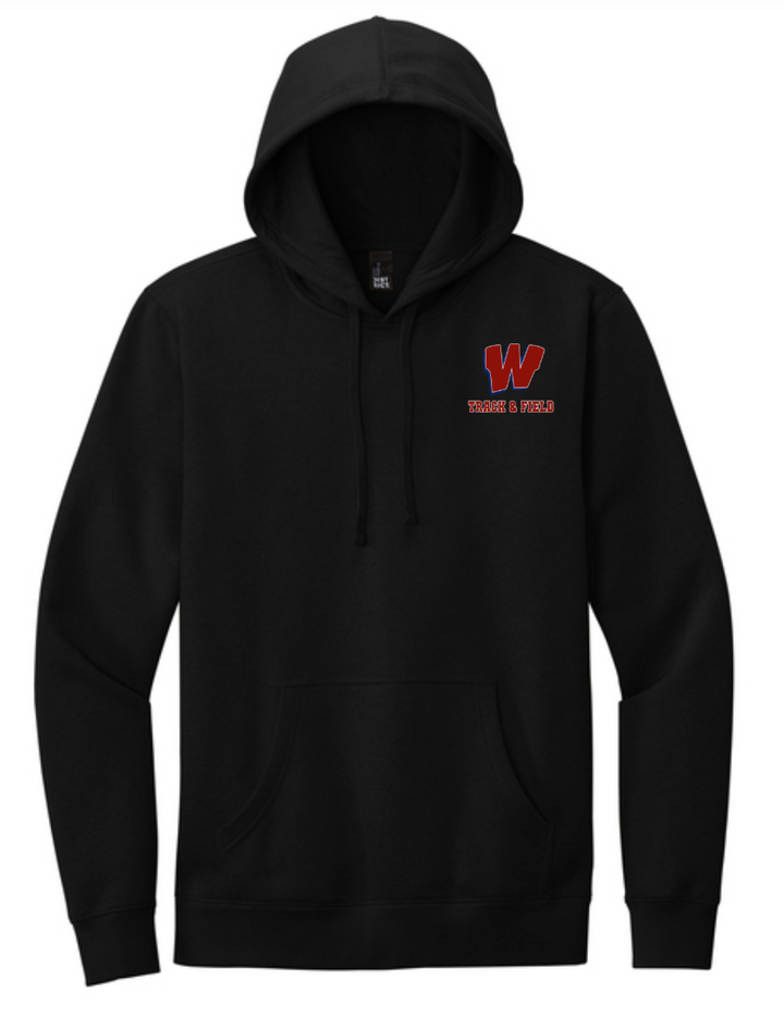 Westborough Track & Field - Unisex District V.I.T Fleece Hoodie (DT6100)