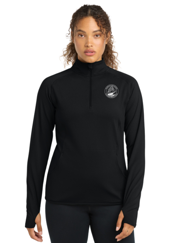 Falmouth HS Track & Field - Women's 1/4-Zip Pullover (LST850)