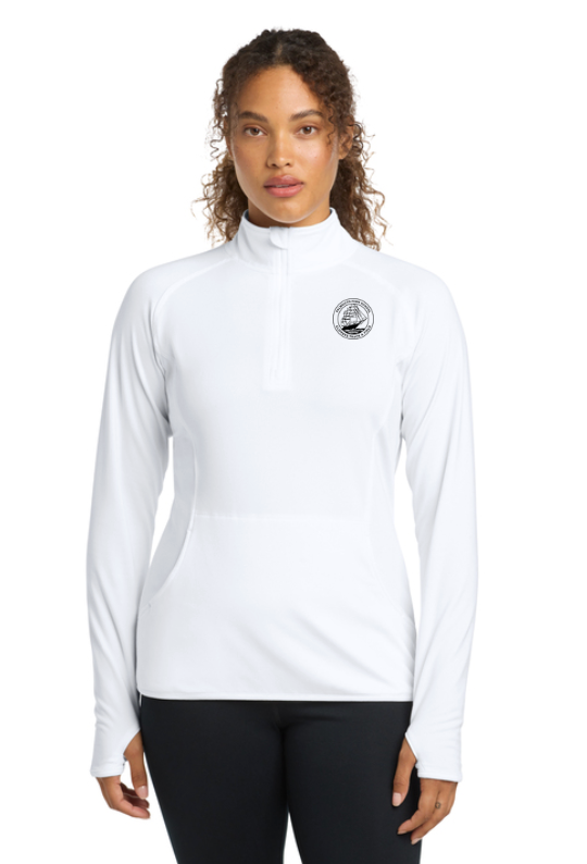 Falmouth HS Track & Field - Women's 1/4-Zip Pullover (LST850)
