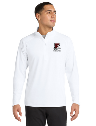 Falmouth HS Track & Field - Mens 1/4-Zip Pullover (ST850)