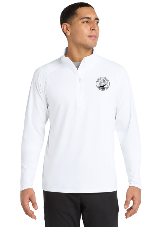 Falmouth HS Track & Field - Mens 1/4-Zip Pullover (ST850)