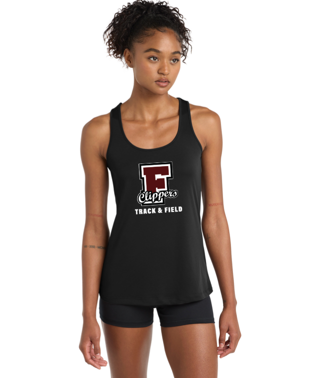 Falmouth HS Track & Field -  Women's Performace Racerback Tank (LST356)