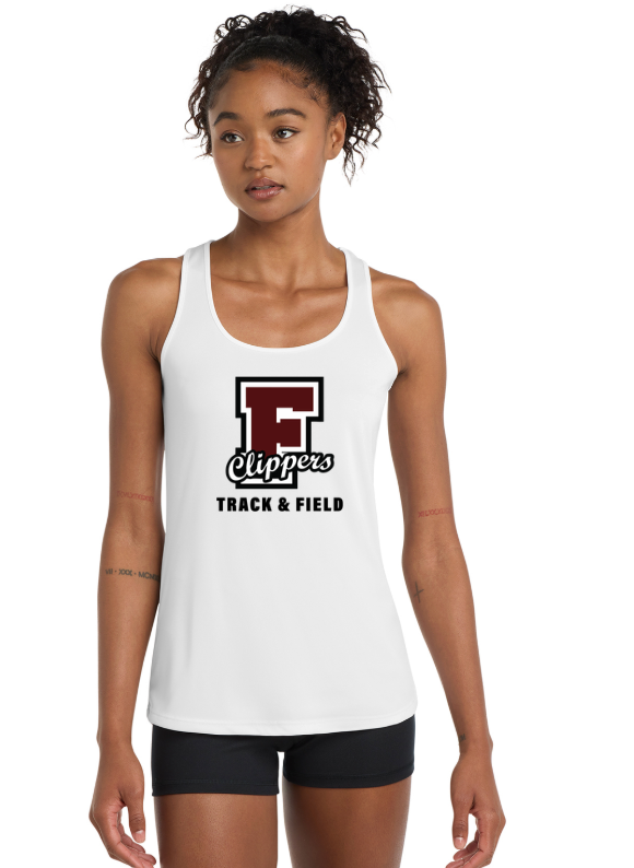 Falmouth HS Track & Field -  Women's Performace Racerback Tank (LST356)