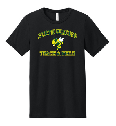North Reading Track & Field - Camiseta unisex Bella + Canvas (BC3001CVC)