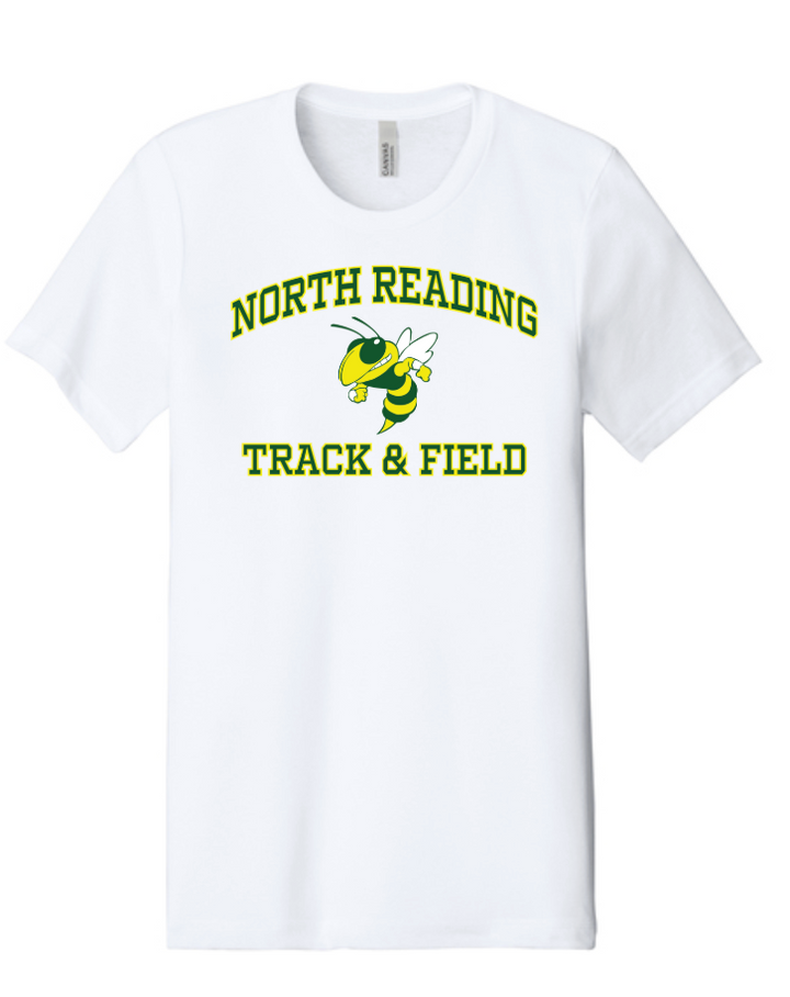 North Reading Track & Field - Camiseta unisex Bella + Canvas (BC3001CVC)