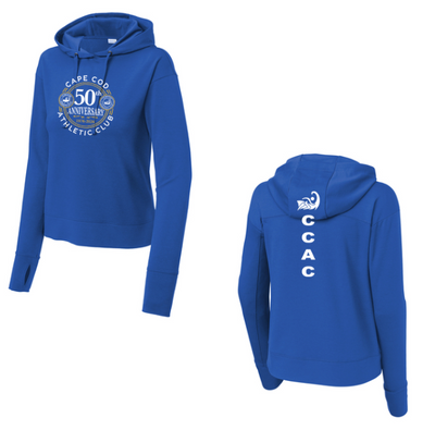 Cape Cod Athletic Club-  50th Anniversary Edition- Women's Flex Fleece Pullover Hoodie (LST562)