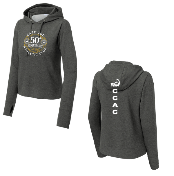 Cape Cod Athletic Club-  50th Anniversary Edition- Women's Flex Fleece Pullover Hoodie (LST562)
