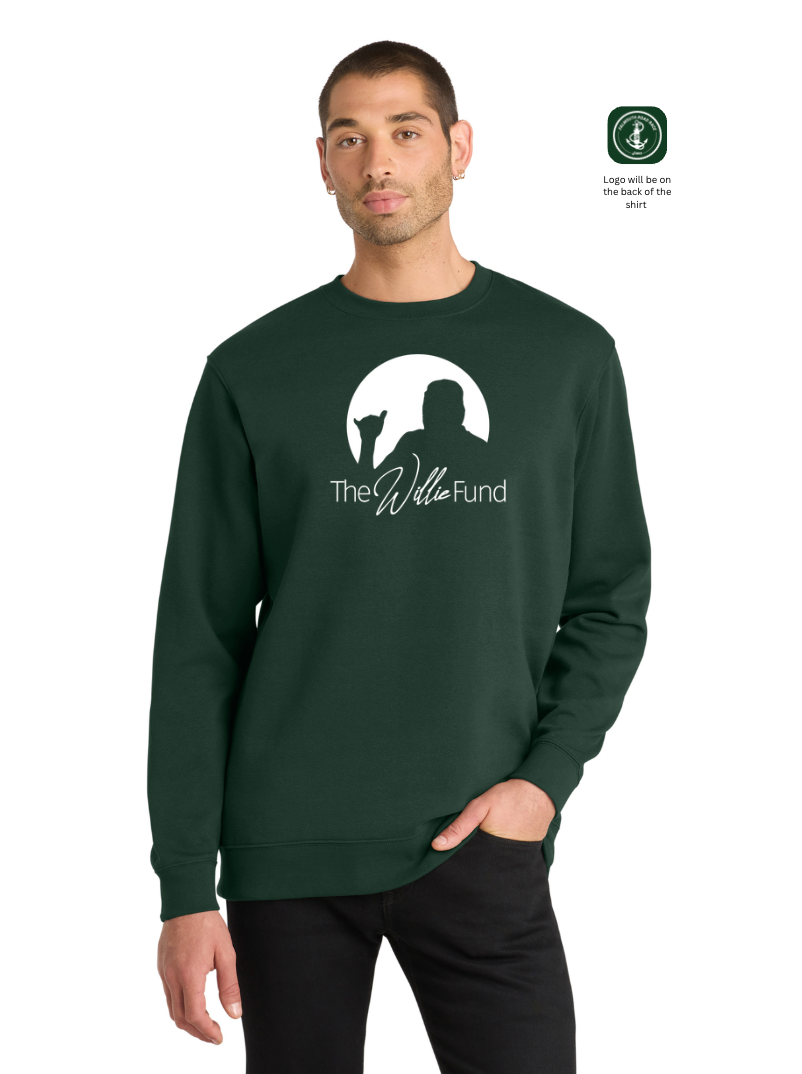 The Willie Fund FRR - Unisex Fleece Crewneck Sweatshirt (DT6104)