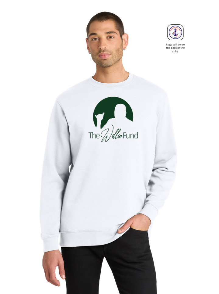The Willie Fund FRR - Unisex Fleece Crewneck Sweatshirt (DT6104)