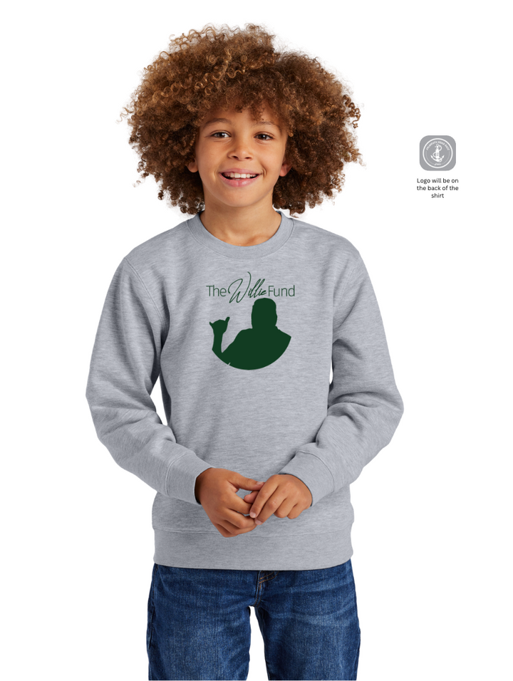 The Willie Fund FRR - Youth Fleece Crewneck Sweatshirt (DT6104Y)