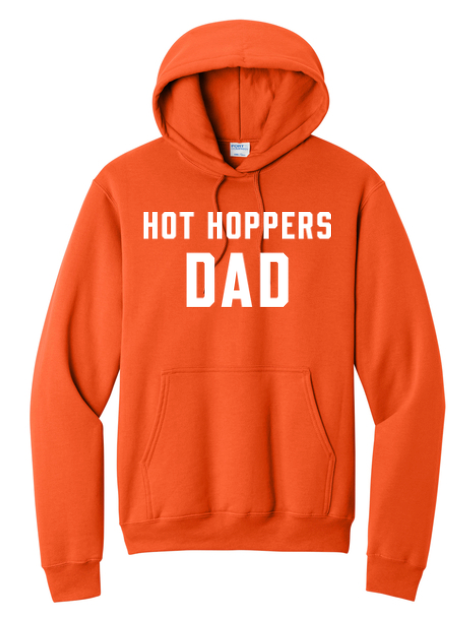 OPR Hot Hoppers - MOM & DAD- Unisex Fleece Pullover Hooded Sweatshirt (PC78H)