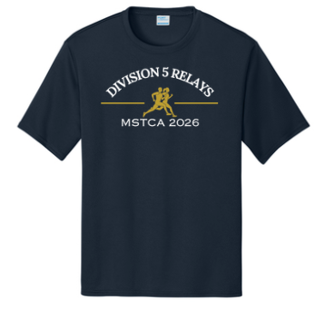Division 5 Relays  - Adult Unisex Performance Tee (PC380)