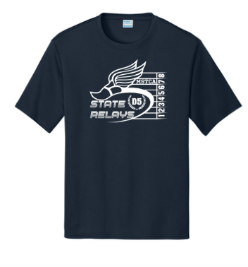 Division 5 Relays  - Adult Unisex Performance Tee (PC380)