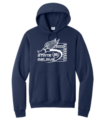 Division 5 Relays - Unisex Fleece Pullover Hooded Sweatshirt (PC78H)