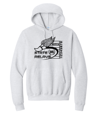 Division 5 Relays - Unisex Fleece Pullover Hooded Sweatshirt (PC78H)