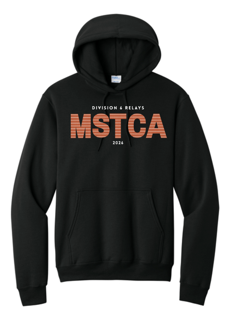 Division 6 Relays - Unisex Fleece Pullover Hooded Sweatshirt (PC78H)