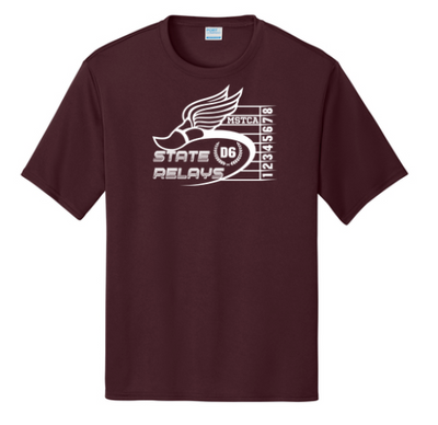 Division 6 Relays  - Adult Unisex Performance Tee (PC380)