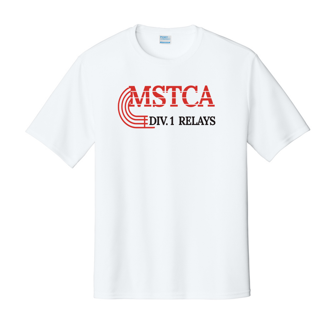 Division 1 Relays  - Adult Unisex Performance Tee (PC380)