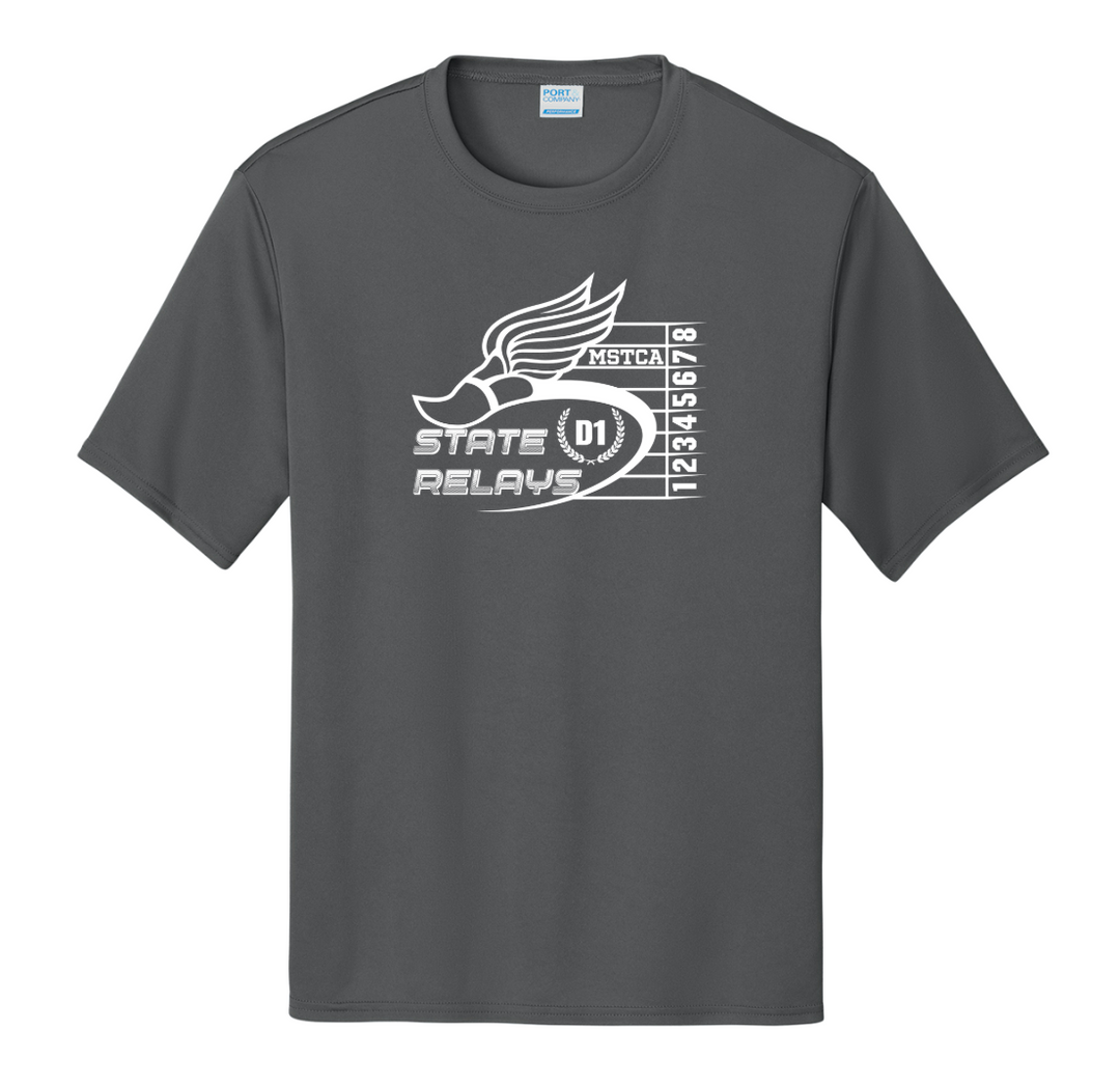Division 1 Relays  - Adult Unisex Performance Tee (PC380)
