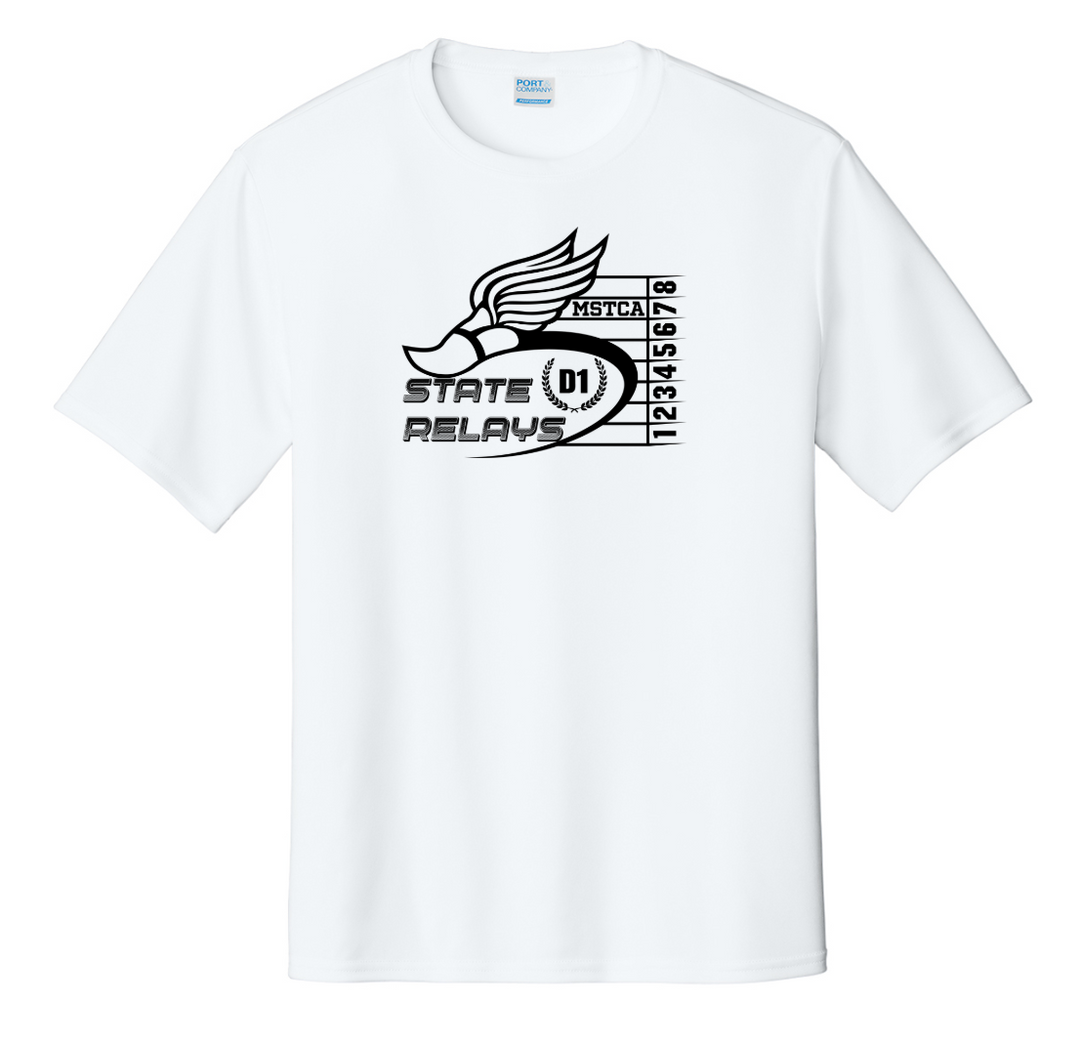 Division 1 Relays  - Adult Unisex Performance Tee (PC380)