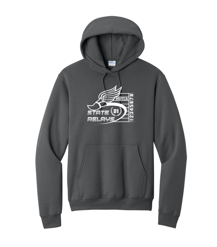 Division 1 Relays - Unisex Fleece Pullover Hooded Sweatshirt (PC78H)