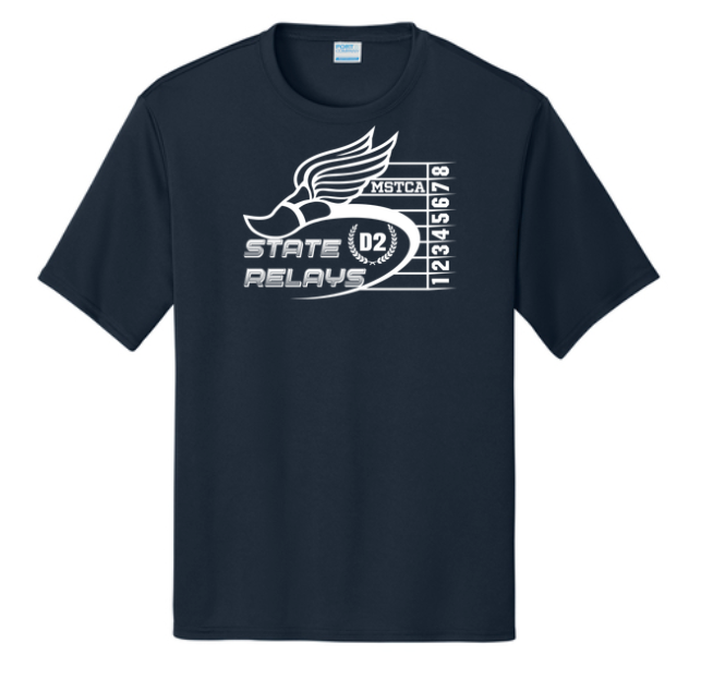 Division 2 Relays  - Adult Unisex Performance Tee (PC380)