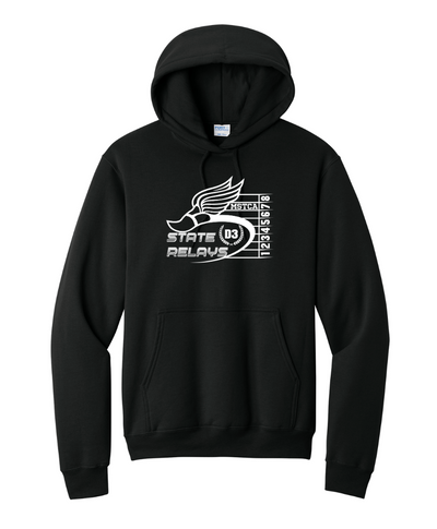 Division 3 Relays - Unisex Fleece Pullover Hooded Sweatshirt (PC78H)