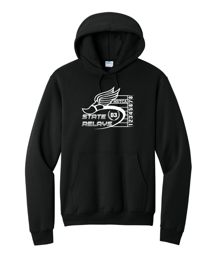 Division 3 Relays - Unisex Fleece Pullover Hooded Sweatshirt (PC78H)