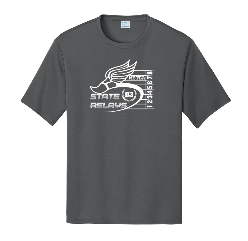 Division 3 Relays  - Adult Unisex Performance Tee (PC380)