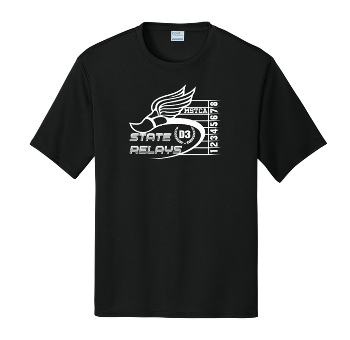 Division 3 Relays  - Adult Unisex Performance Tee (PC380)