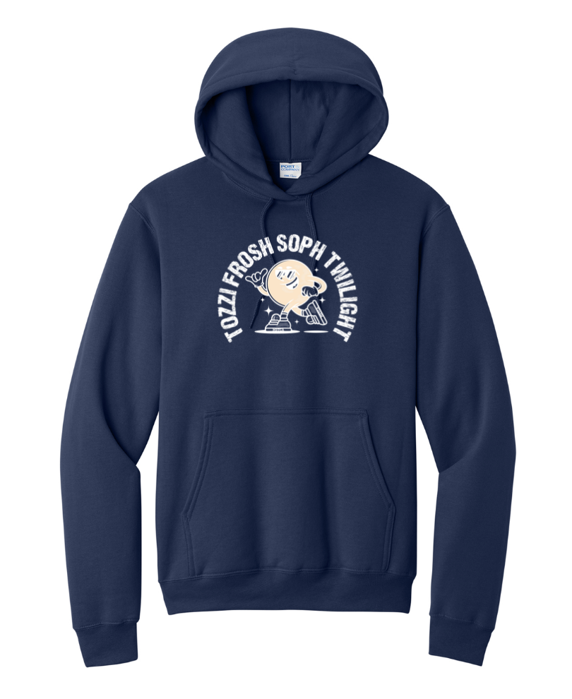 Lou Tozzi Freshman Sophomore Twilight - Unisex Fleece Pullover Hooded Sweatshirt (PC78H)