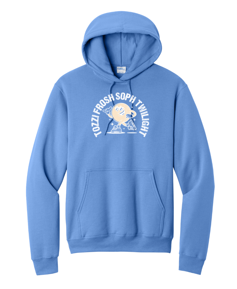 Lou Tozzi Freshman Sophomore Twilight - Unisex Fleece Pullover Hooded Sweatshirt (PC78H)