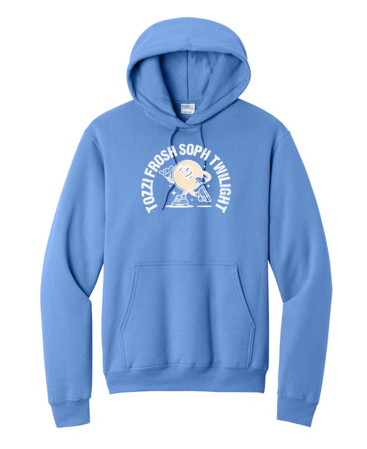 Lou Tozzi Freshman Sophomore Twilight - Unisex Fleece Pullover Hooded Sweatshirt (PC78H)