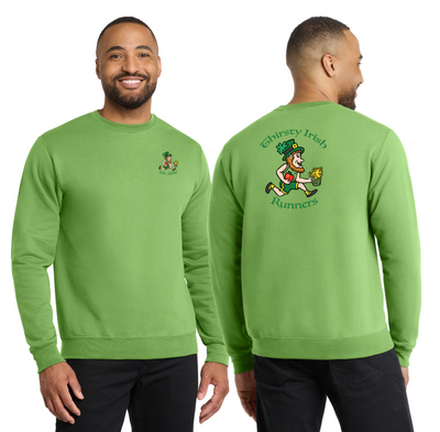 Thirsty Irish Runners - Unisex Core Fleece Crewneck Sweatshirt (PC78)