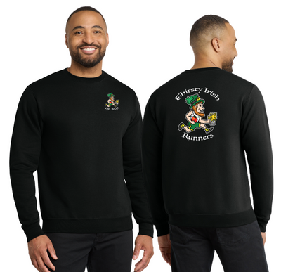 Thirsty Irish Runners - Unisex Core Fleece Crewneck Sweatshirt (PC78)