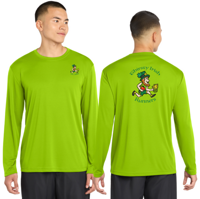 Thirsty Irish Runners - Men's Performance Long Sleeve Tee (ST350LS)