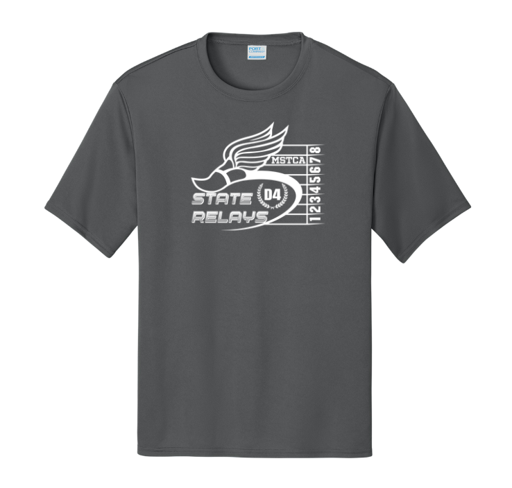 Division 4 Relays  - Adult Unisex Performance Tee (PC380)