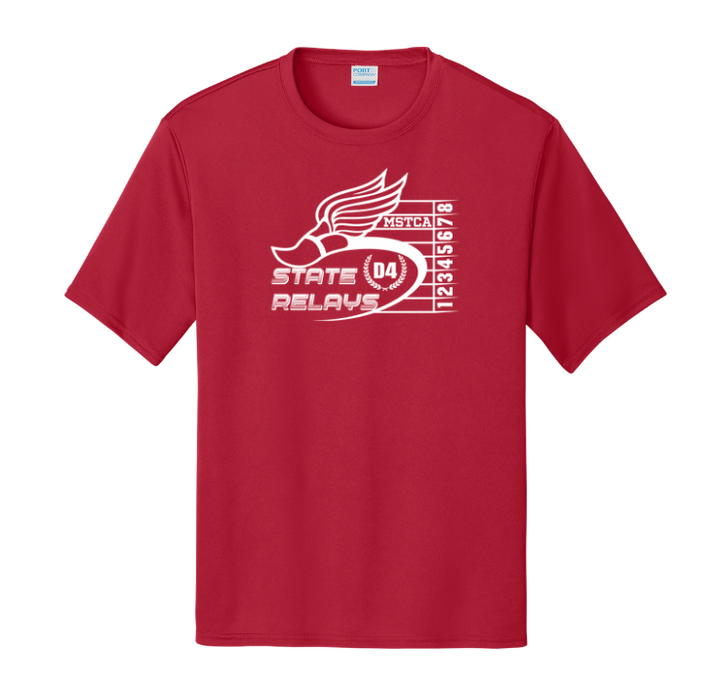 Division 4 Relays  - Adult Unisex Performance Tee (PC380)