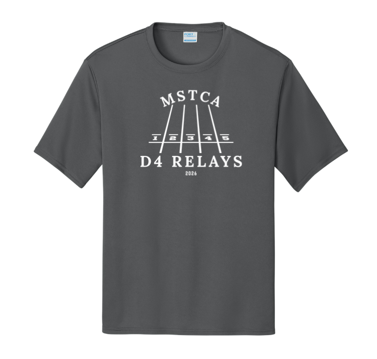 Division 4 Relays  - Adult Unisex Performance Tee (PC380)