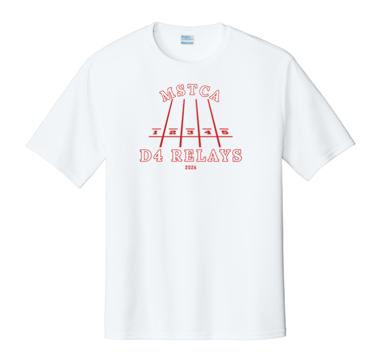 Division 4 Relays  - Adult Unisex Performance Tee (PC380)