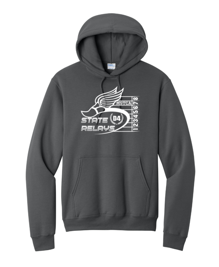 Division 4 Relays - Unisex Fleece Pullover Hooded Sweatshirt (PC78H)