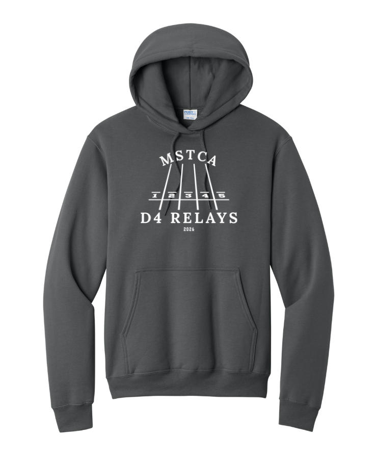 Division 4 Relays - Unisex Fleece Pullover Hooded Sweatshirt (PC78H)