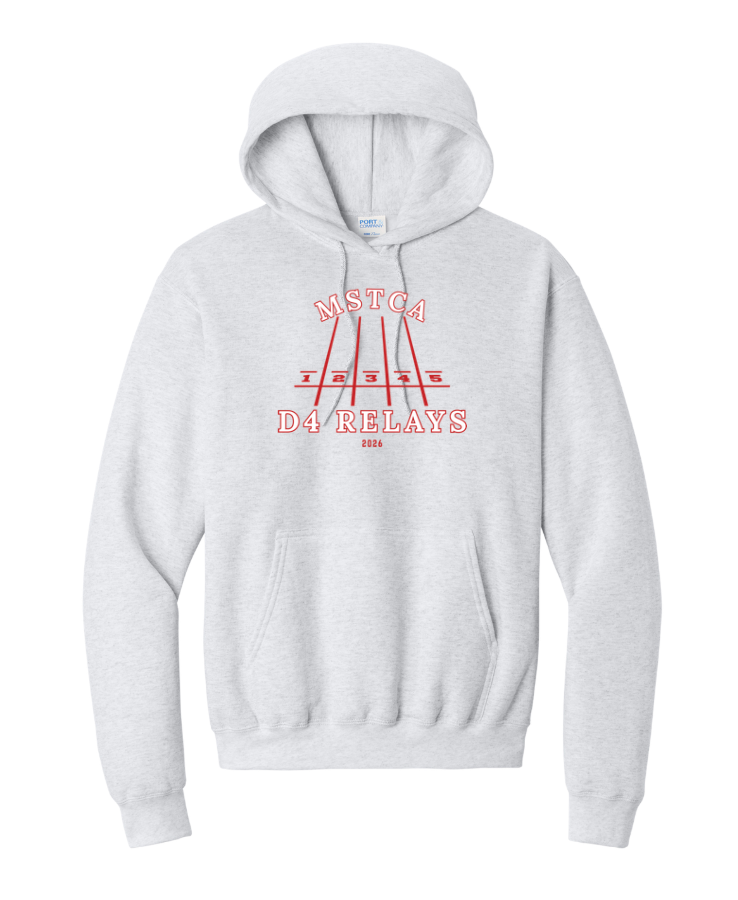 Division 4 Relays - Unisex Fleece Pullover Hooded Sweatshirt (PC78H)