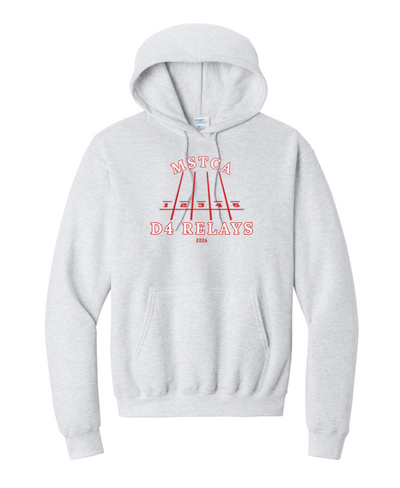Division 4 Relays - Unisex Fleece Pullover Hooded Sweatshirt (PC78H)