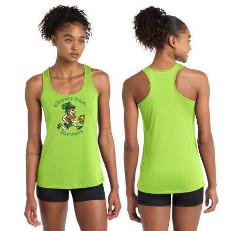 Thirsty Irish Runners - Women's Performance Racerback Tank (LST356)