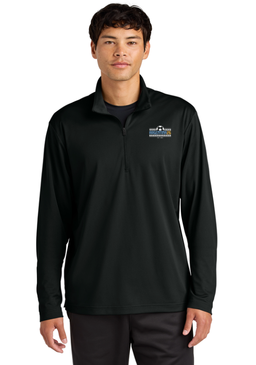 World Soccer 2026 - Argentina Micropique Sport-Wick® 1/4-Zip (ST672)