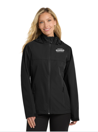 Chaqueta impermeable Atlantic para mujer de Scituate Lacrosse (5476)